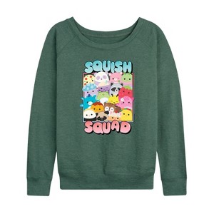 Women's - Squishmallows - Squish Squad Lightweight French Terry Slouchy - 1 of 4