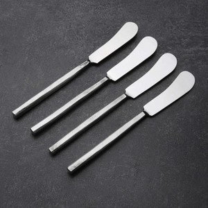 Inox Artisans Jason Butter Knife/Cheese Spreader 4 Pc. Set - 1 of 4