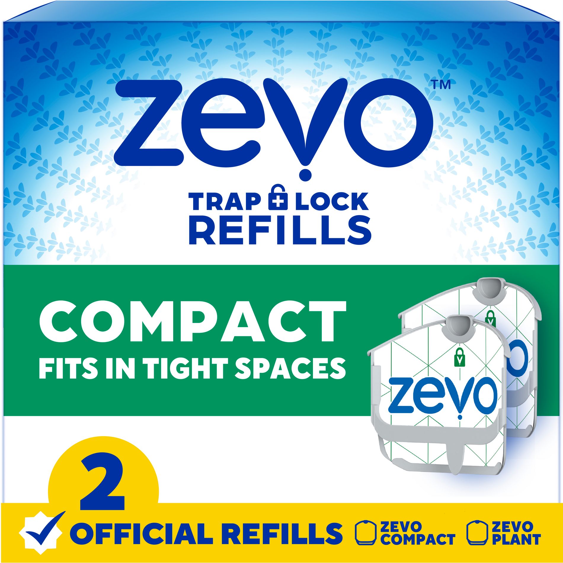 Zevo Compact Refill Kits - 2ct