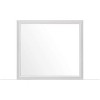 HomeStock White Veneer Mirror with Modern Rustic Detailing – Large Framed Mirror for Bedroom Dressers - 3 of 4