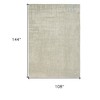 HomeRoots 9' X 13' Gray and Beige Abstract Non Skid Area Rug - 3 of 4