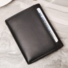 Mens Wallet with Chain, Genuine Leather Trifold Wallet RFID Blocking Anti-Theft Chain - 2 of 4