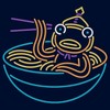 Mens Fortnite Neon Fishstick Ramen Long Sleeve Shirt - 2 of 4