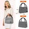 OPUX Lunch Box Women, Insulated Bag Girls School Kids Teen, Cute Small Soft Cooler Tote Adult Work Office, Reusable Medium Purse Pail - 3 of 4