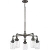 Quoizel Lighting Squire 5 - Light Chandelier in  Rustic Black - image 2 of 4