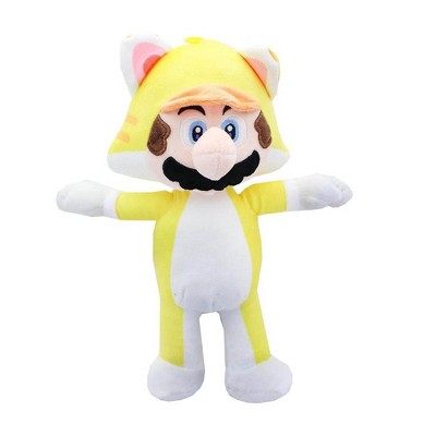 Johnny's Toys Super Mario 12 Inch Character Plush | Cat Mario