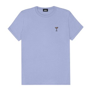 Dalix Espresso Martini Embroidered Lightweight Relaxed Jersey Tee Summer Cute Food Womens - 1 of 4