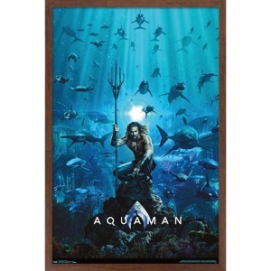 Trends International DC Comics Movie - Aquaman - One Sheet Framed Wall Poster Prints - 1 of 4