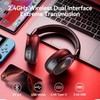 TAGRY K3 2.4GHz Wireless Gaming Headsets 7.1 Surround Sound Bluetooth Headphones 70H Playtime ENC Noise Cancelling Over Ear Game Headphone with Mic - 2 of 4