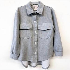 Women's Shacket with Front Pockets - Love Daisy - 1 of 1