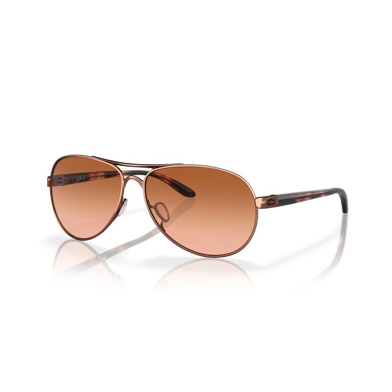 Oakley OO4079 59mm Feedback Female Pilot Sunglasses, 1 of 7