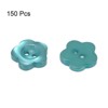 Unique Bargains Resin 2-Hole Craft Replacement Flower Sewing Buttons 150 Pcs - 3 of 4