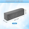 Unique Bargains Twill Stretch Soft Jacquard Non Slip Sofa Armrest Covers - 2 of 4