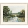 HomeRoots Stillwater Lakeside Reflections Gold Framed Wall Art - 4 of 4