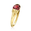 Ross-Simons 2.10 Carat Garnet Ring in 14kt Yellow Gold Size 6 - 3 of 4
