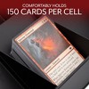 Toy Vault Enamelware Card Sorting Tray (15-Slot); Large Black Metal Card Tray Organizer for CCG Games and Board Games - 4 of 4