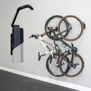 StoreYourBoard Swivel Mount Bike Storage Rack | 2 Bike Garage Wall Hooks | Deep Water - 1 of 4