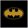 Batman Gold Bat Signal Black Graphic Tee Toddler Boy to Youth Boy - image 2 of 2