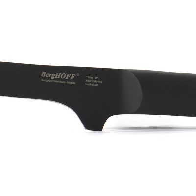 Ron 6" Black Stainless Steel Full Tang Boning Knife
