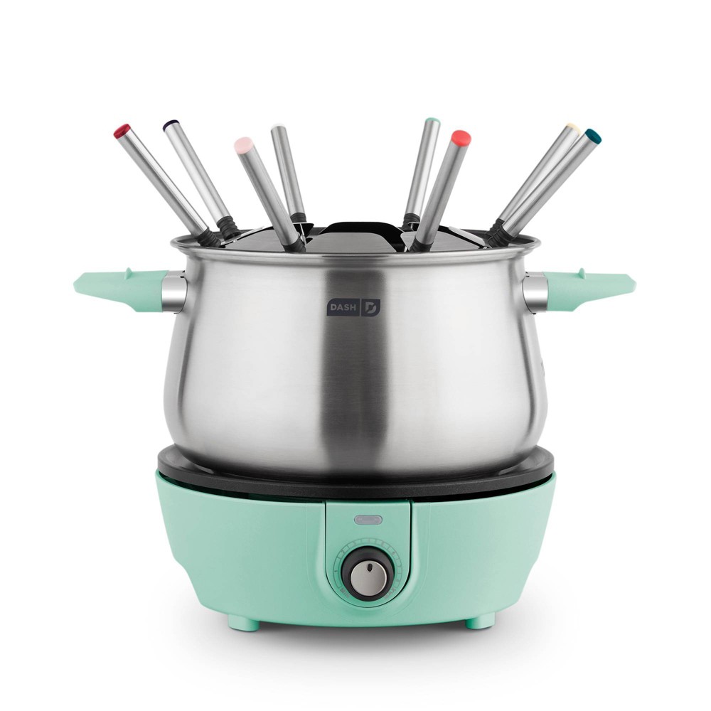 Dash 3qt Nonstick Fondue Maker - Aqua