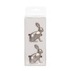 C&F Home Silver Rabbit Napkin Rings Set of 4 - 3 of 4