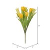 Vickerman 12" Artificial Tulip Bush - 4 of 4