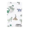 Hudson Baby Infant Boy Cotton Flannel Burp Cloths, Boy Dino World 10-Pack, One Size - 3 of 4