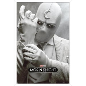 Trends International Marvel Moon Knight - Mr. Knight One Sheet Framed Wall Poster Prints - 1 of 4