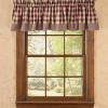 Park Designs Red York Valance 14"L - 2 of 4