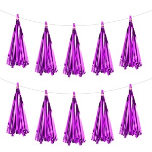 Unique Bargains Garland DIY Decoration Tassel Garland Banner 30 Pcs - 1 of 4