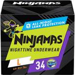 Pampers Ninjamas Nighttime Boys' Underwear - (Select Size and Count)