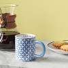 16oz Stoneware Feliz Dia Papa Mug Blue - Room Essentials™ - 2 of 4
