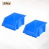 Unique Bargains Plastic Stackable Garage Closet Organization Shelf Bins 2 Pcs - 3 of 4
