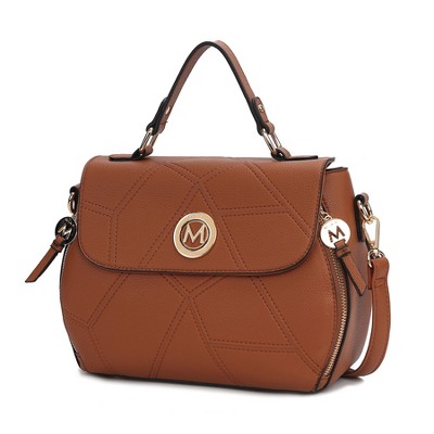MKF Collection Clementine Vegan Leather Women’s Satchel Handbag Purse by Mia K