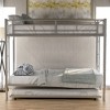NicBex Twin Over Twin Metal Bunk Bed with Trundle and 2 Ladders for Kids,Girls,Boys - 4 of 4