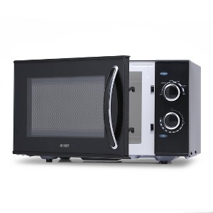 COMMERCIAL CHEF Countertop Microwave 0.9 Cu. Ft. 900W, Black - 1 of 4