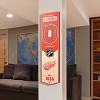 8" x 32" NHL Detroit Red Wings 3D Stadium Banner - 2 of 4