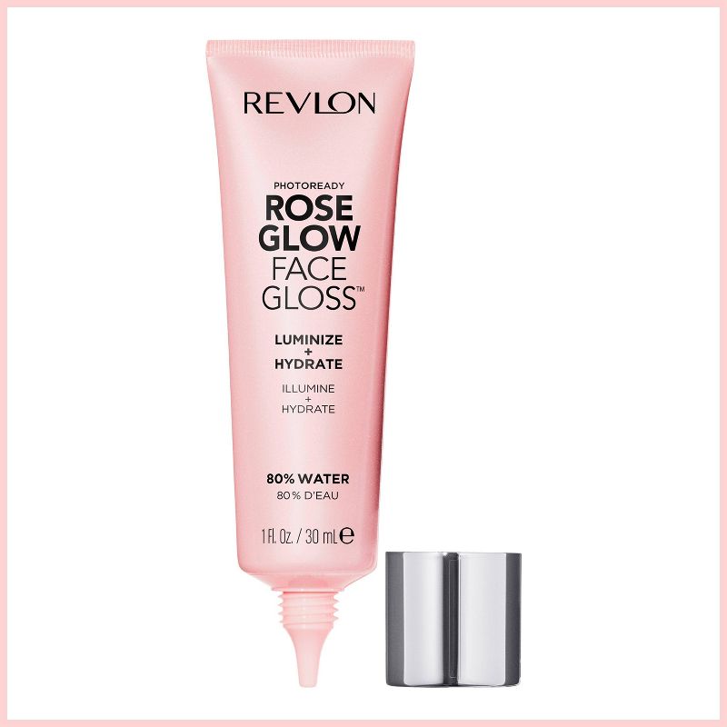 Revlon PhotoReady Rose Glow Face Gloss Luminize + Hydrate -1 fl oz, 4 of 8