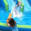 Kahuna 90793 Twin Falls Outdoor Inflatable Splash Pool Backyard Heavy-Duty PVC Water Slide Park with Two Slides, Pump, Climb Wall, and Basketball Hoop - image 4 of 4
