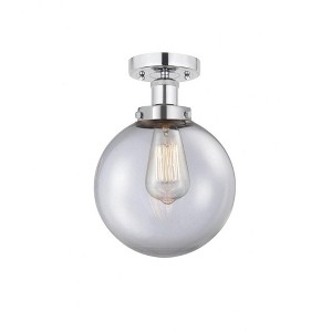 Beacon - 1 Light Semi-Flush Mount In Industrial Style-8.25 Inches Tall and 6.5 Inches Wide - 1 of 1
