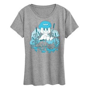Women's - Pokémon - Quaxly Pond Scene Short Sleeve Graphic T-Shirt - 1 of 4