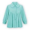 Collections Etc Soft Fleece Button Down Night Shirt with Pockets - Comfy Flattering Fit Over Pajamas or Nightgown - 4 of 4