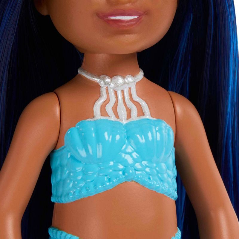 Barbie Blue Hair Chelsea Mermaid Doll, 4 of 7