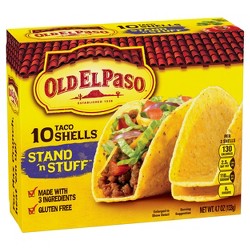 Old El Paso® Bold Taco Shells Nacho Cheese 5.4 Oz : Target