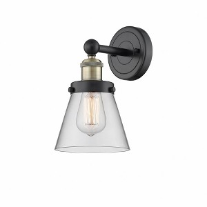 Cone - 1 Light Wall Sconce In Industrial Style-10 Inches Tall and 6.5 Inches Wide - 1 of 1