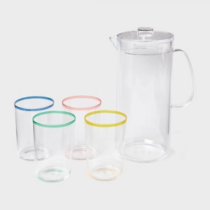 19oz Beverage Pitcher Set - Sun Squad™ - 1 of 3