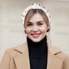Unique Bargains Women's Non-slip Rhinestone Retro Knotted Wide Headband 5.24"x1.22" 1 Pc - 3 of 4
