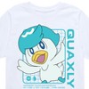 Boys' - Pokémon - Quaxly Stats Short Sleeve Graphic T-Shirt - 2 of 4