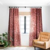 Schatzi Brown Ingrid Floral Copper Set of 2 Panel Blackout Window Curtain - Deny Designs - image 2 of 4