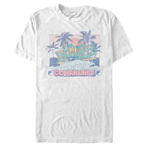 Men's Teenage Mutant Ninja Turtles Cowabunga Wave T-Shirt - 1 of 4